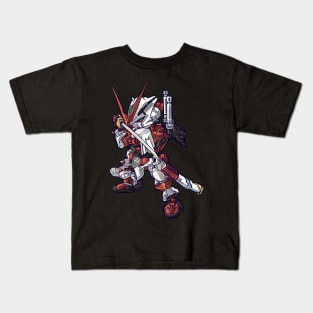 Astray Red Frame Deform Kids T-Shirt